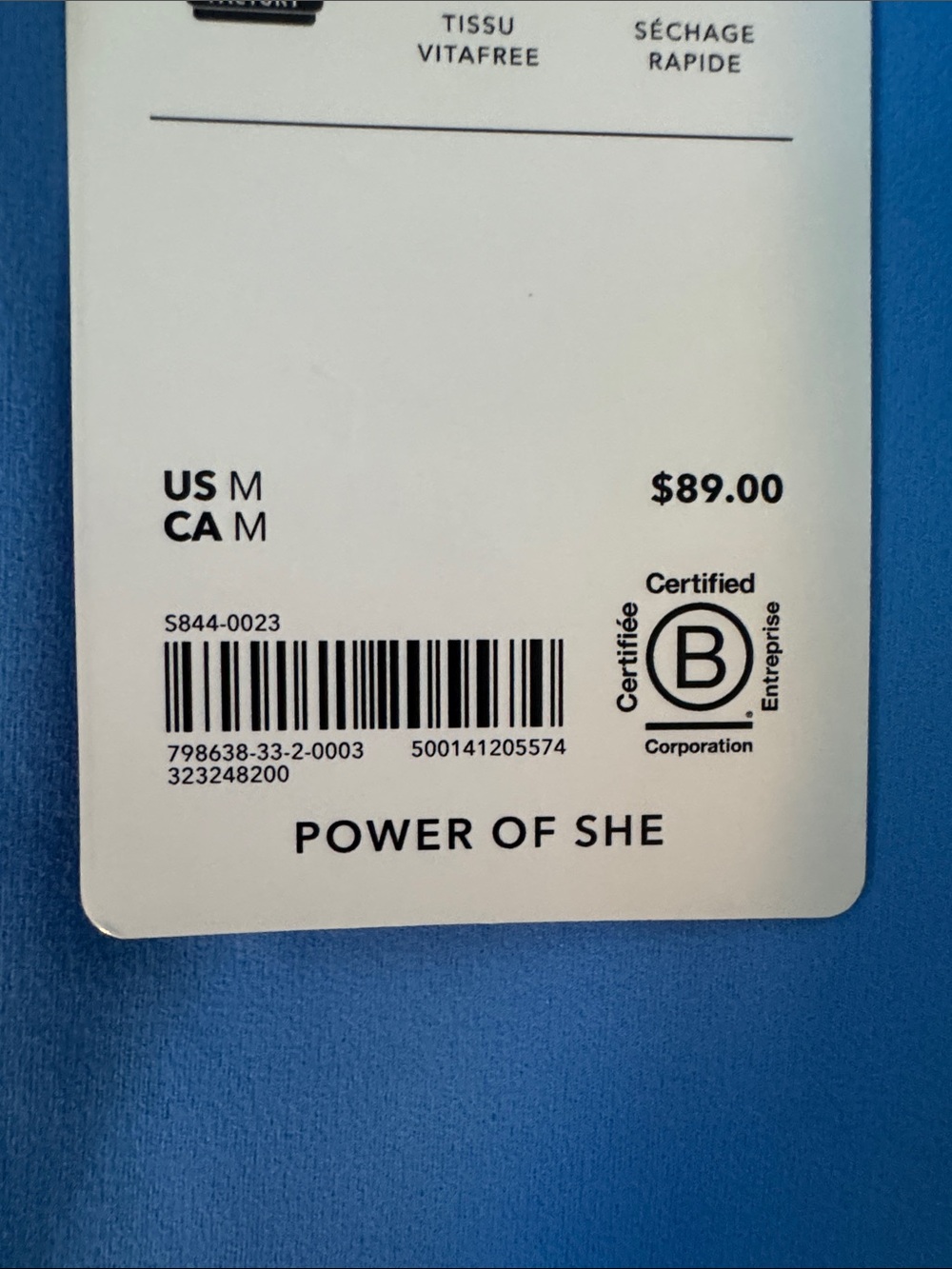 Athleta Sky Blue High-Rise Active Leggings - Picture 6 of 6